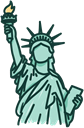 Statue of Liberty, immigrants are welcome